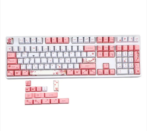 BLOOM — Sakura Dye-Sublimated PBT Keycap Set