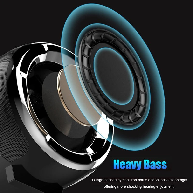BOOM RUGGED — Portable Bluetooth Speaker with Subwoofer