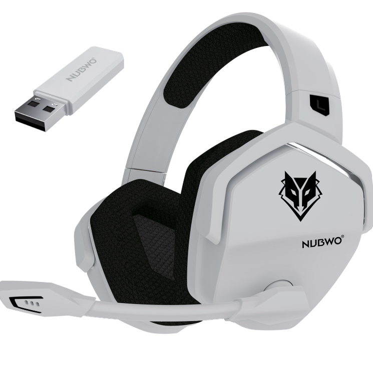 HUSH PRO — Wireless Over-Ear Gaming Headset with Mic