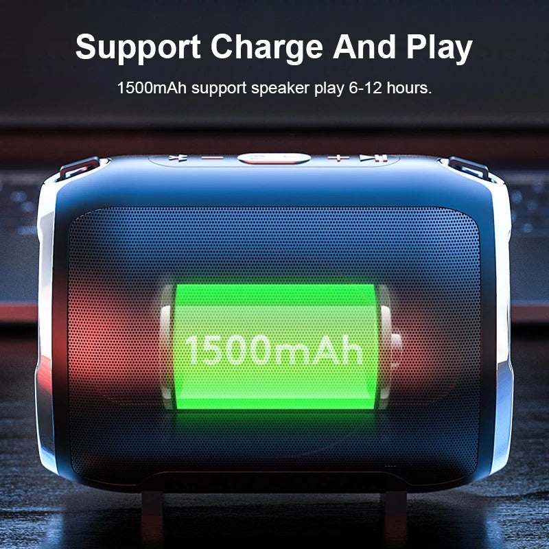 BOOM RUGGED — Portable Bluetooth Speaker with Subwoofer
