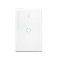 Work with Tuya Wifi US Smart Light Switch Neutral Wire/No Neutral Wire Required 120 Type Wall Touch Switch Alexa, Google Home
