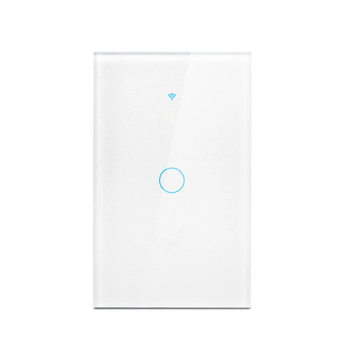 Work with Tuya Wifi US Smart Light Switch Neutral Wire/No Neutral Wire Required 120 Type Wall Touch Switch Alexa, Google Home