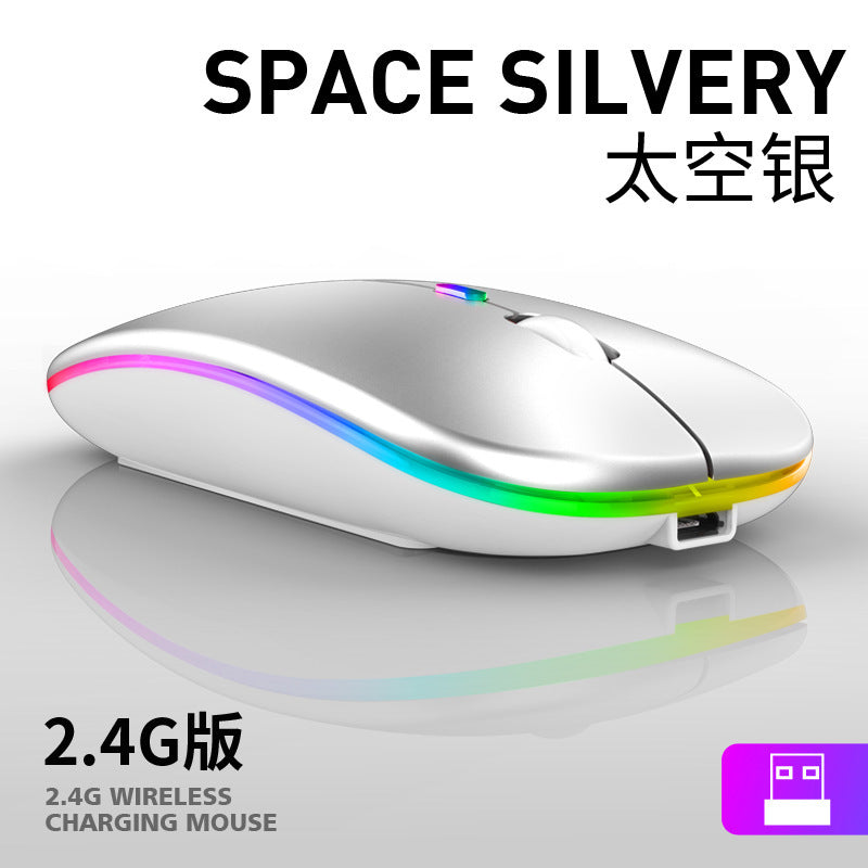 Dual-Mode Wireless Bluetooth Mouse