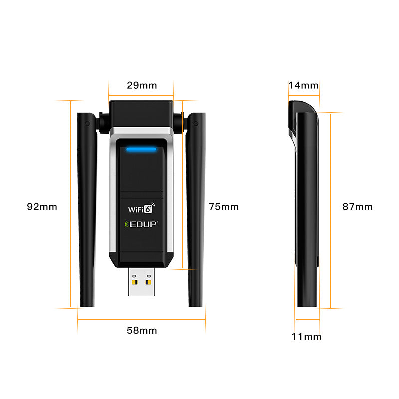AX1800 WiFi 6 USB Adapter