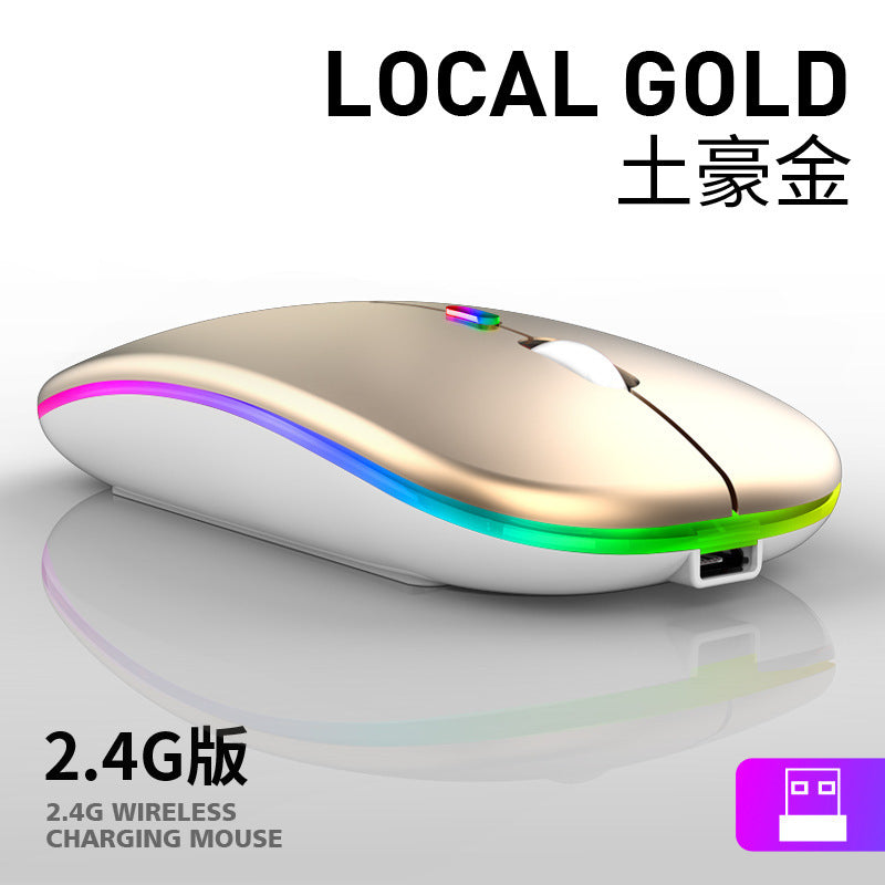 Dual-Mode Wireless Bluetooth Mouse