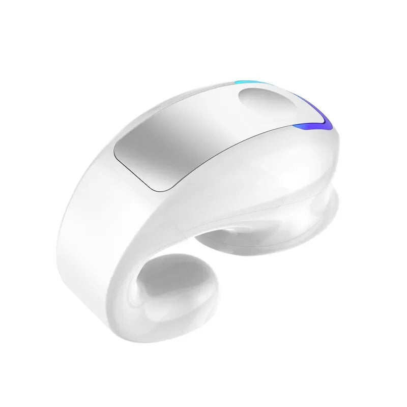ClipSound Open-Ear Bone Conduction Bluetooth Headset with Mic