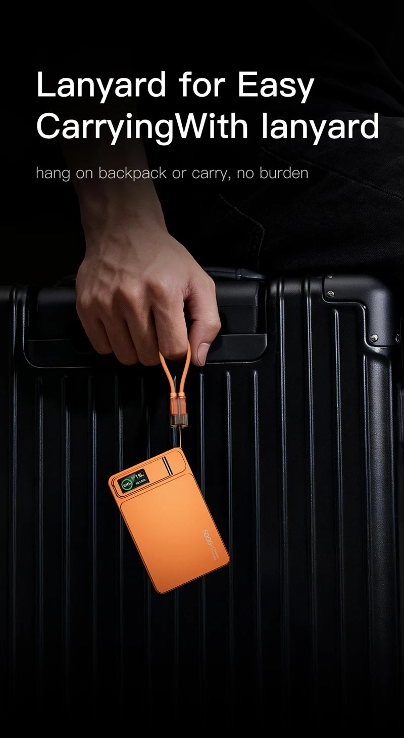 MagSnap 10000mAh Magnetic Wireless Power Bank for iPhone 14-17