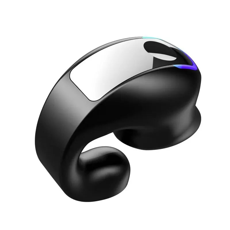 ClipSound Open-Ear Bone Conduction Bluetooth Headset with Mic