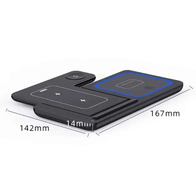 TriCharge 3-in-1 Wireless Charging Station