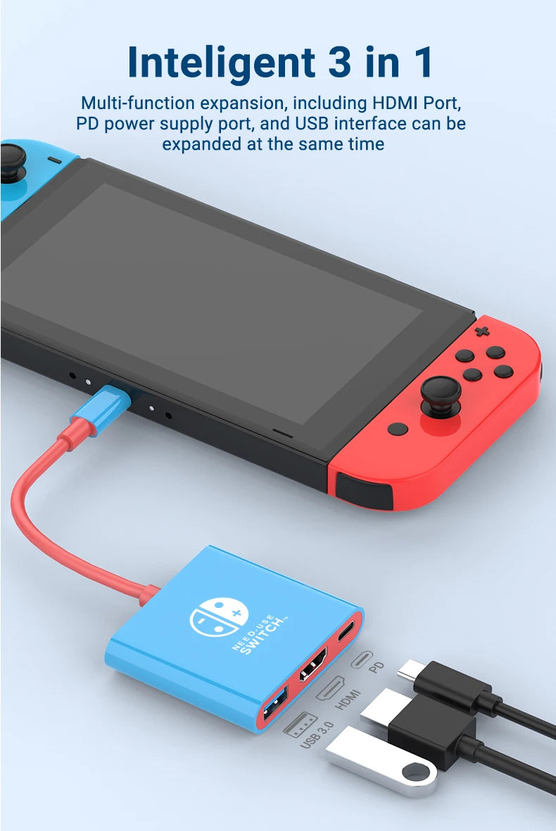 HubX 3-in-1 USB-C Hub