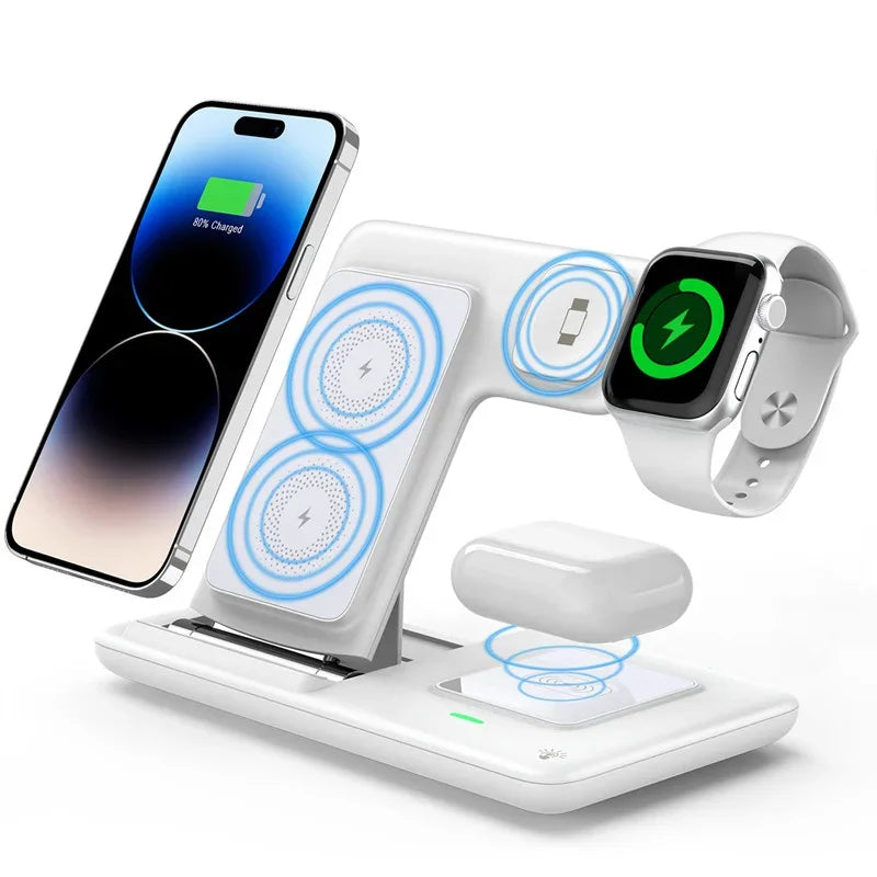 TriCharge 3-in-1 Wireless Charging Station