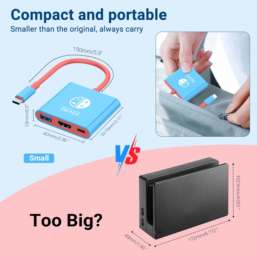 HubX 3-in-1 USB-C Hub