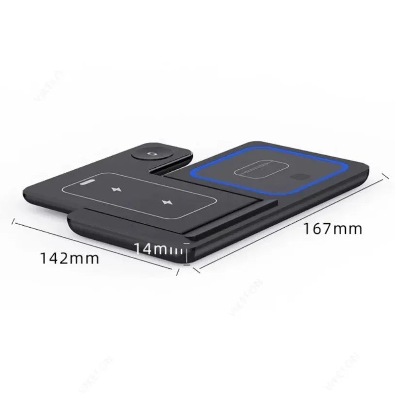 TriCharge 3-in-1 Wireless Charging Station