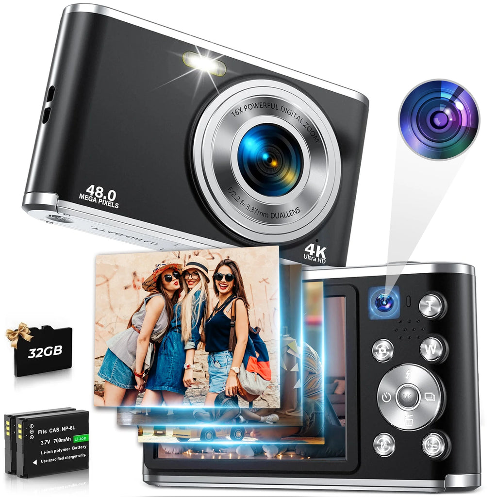 4K Vlog Camera 48MP