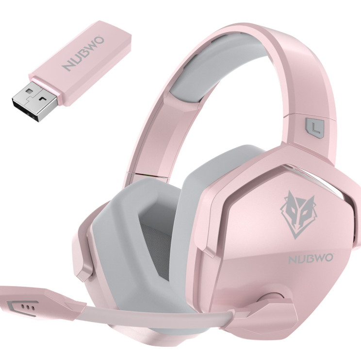 HUSH PRO — Wireless Over-Ear Gaming Headset with Mic