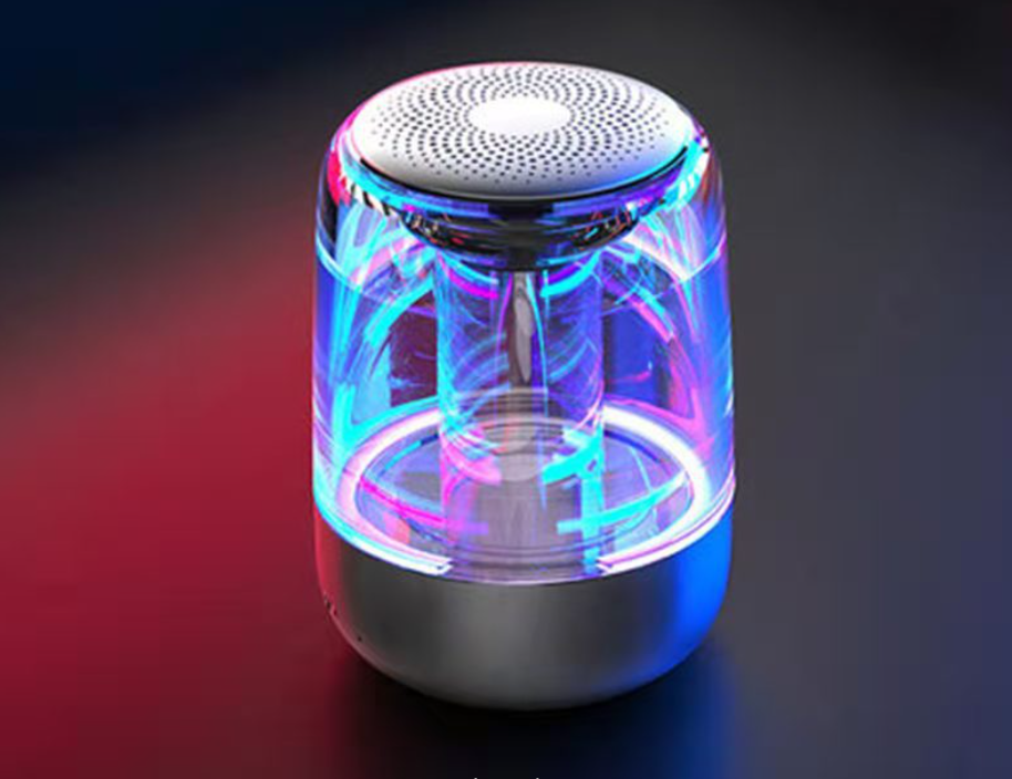 Portable Bluetooth Speaker with LED Lights