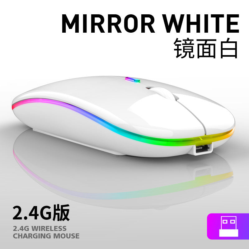 Dual-Mode Wireless Bluetooth Mouse
