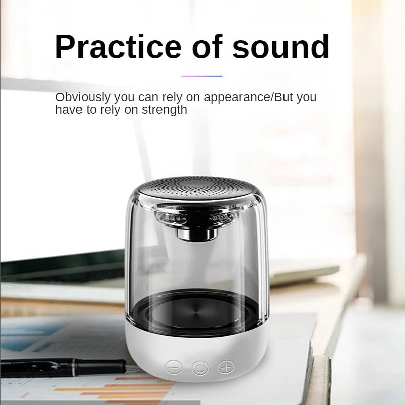 Portable Bluetooth Speaker with LED Lights