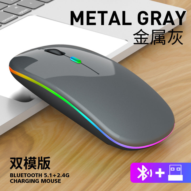 Dual-Mode Wireless Bluetooth Mouse