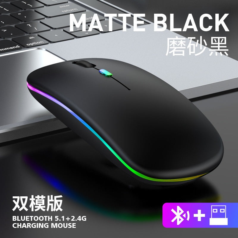 Dual-Mode Wireless Bluetooth Mouse
