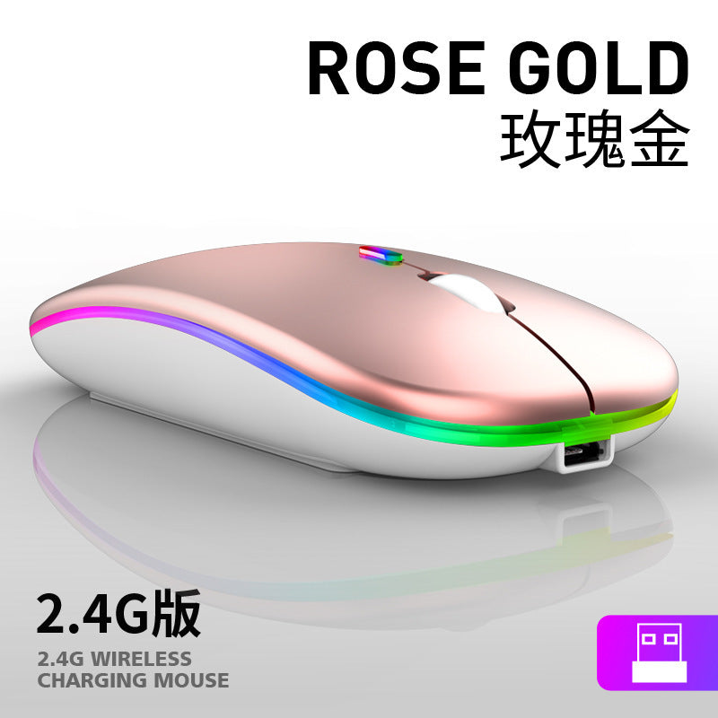 Dual-Mode Wireless Bluetooth Mouse